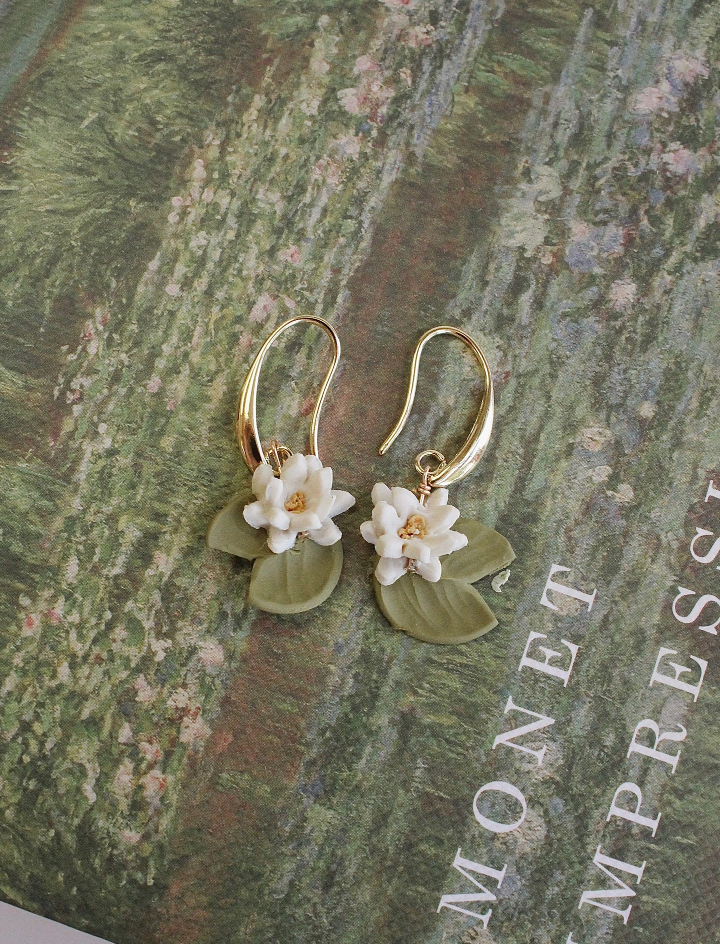 “Waterlilies” Dangles